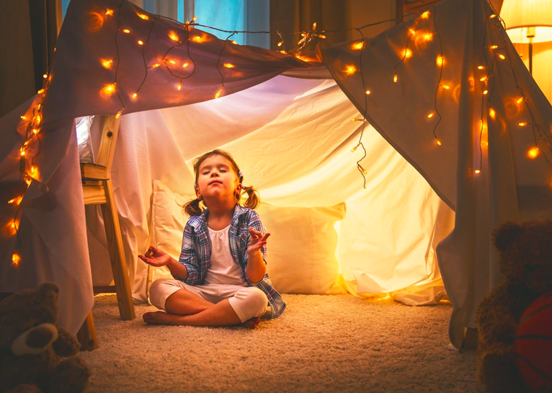 Una sensación de comodidad y seguridad ayuda a reducir el nivel de ansiedad del niño.